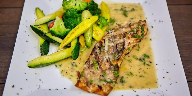 Grilled Salmon