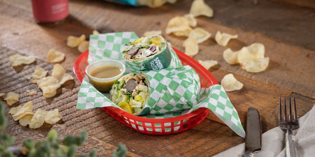 Greek Chicken Wrap