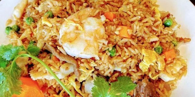 Shrimp Fried Rice Tray