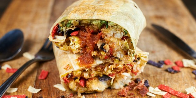 Bacon Bird Breakfast Burrito