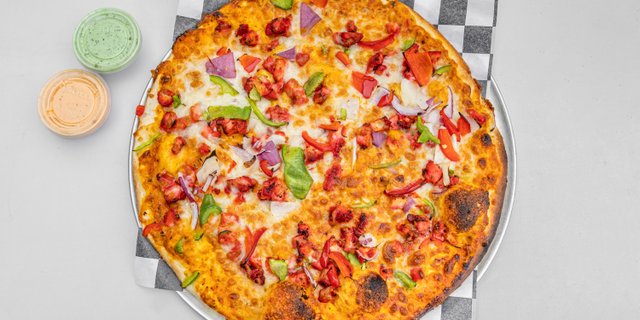 Chicken Tikka Masala Pizza