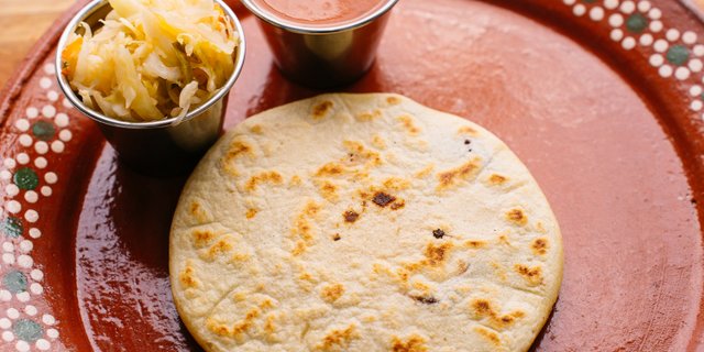Veggie Pupusa  W/ Vegan Cheese