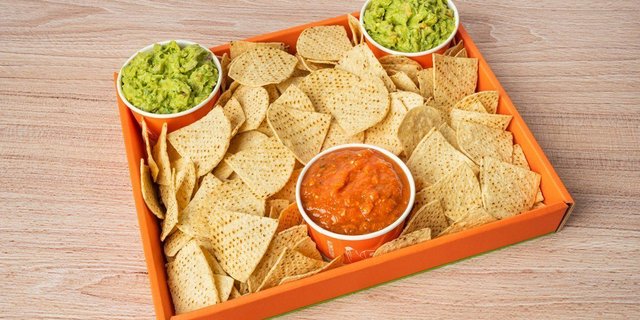 Tortilla Chips, Guacamole & Salsa