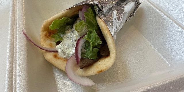 Beef & Lamb Gyro Pita Wrap
