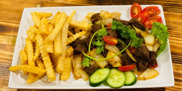 Vietnamese Shaken Beef Cube