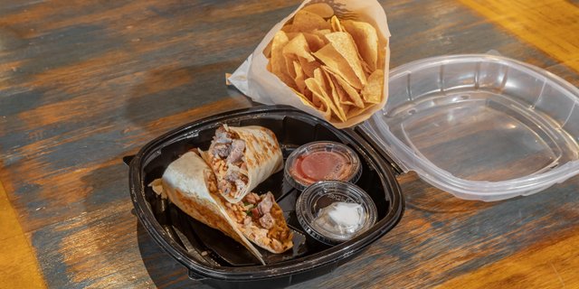 Grilled Beef Fiesta Burrito