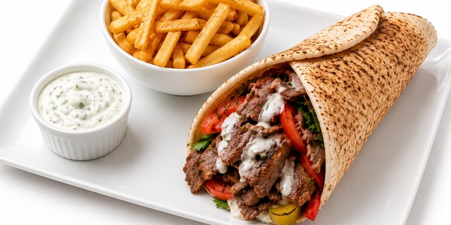Beef Shawarma Sandwich