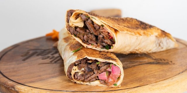 Beef Shawarma Wrap