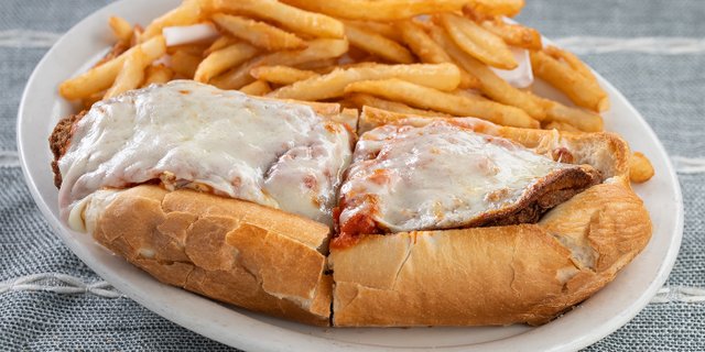 Eggplant Parmesan Sub