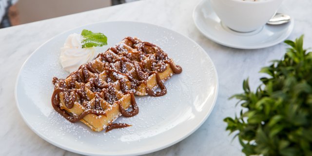 Dulce de Leche Waffle