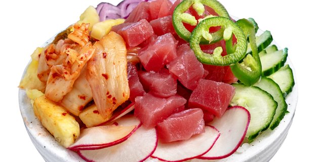 Kimchi Poke (Tuna)