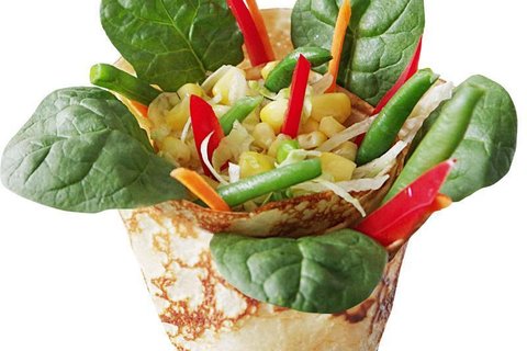 Vegetarian Delight Crepe