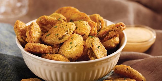 Crispy Pickle Chips