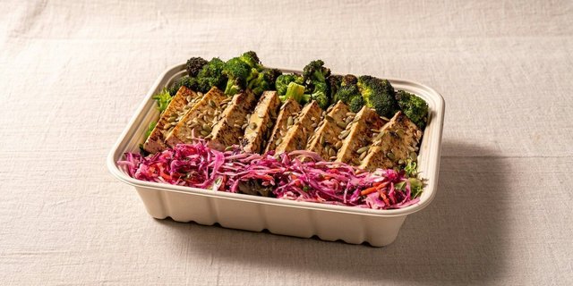 Miso Tofu Salad Tray