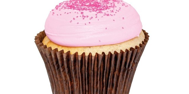 Pink Vanilla Cupcake