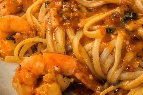 Individual Shrimp Fra Diavolo