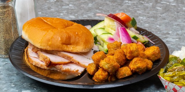 Sliced Turkey Sandwich