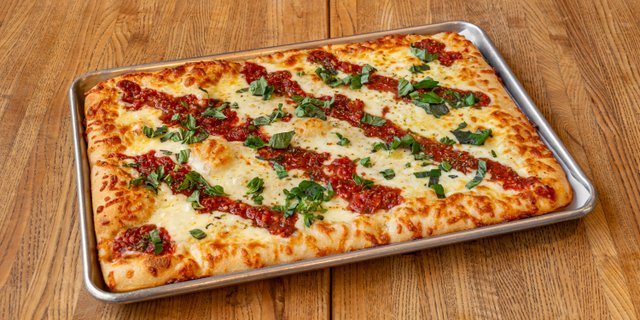 Grandma Square Pan Pizza