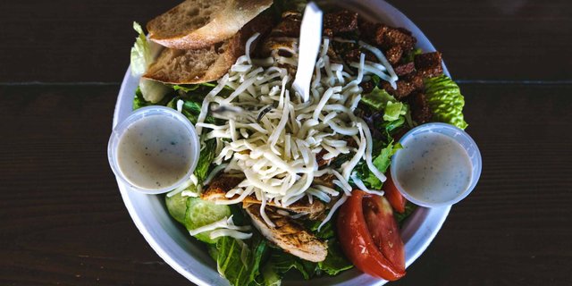 Mixed Greens Salad w/ Blackened Chicken