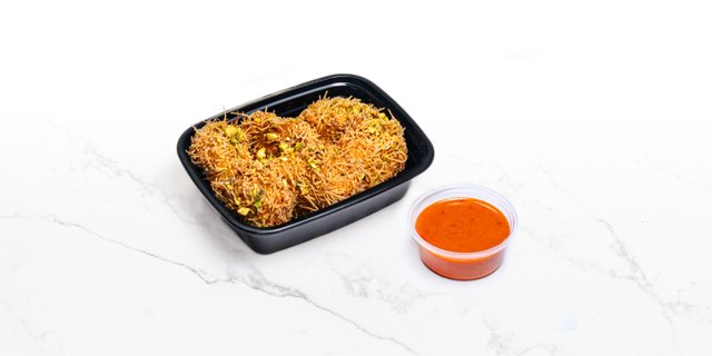 Honeyed Pistachio Crispy Chicken Bites