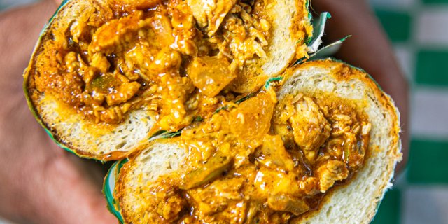 Buffalo Tandoori Chicken Sandwich