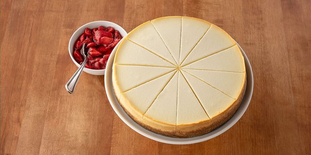 Whole New York Style Cheesecake
