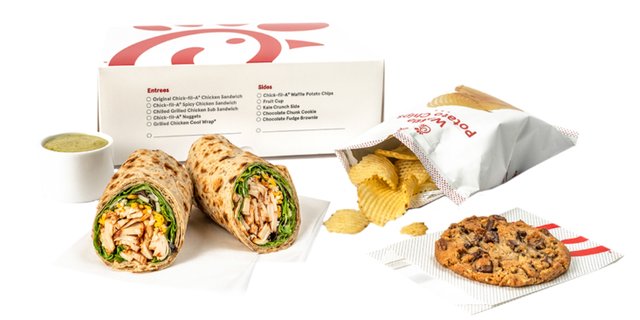 Spicy Grilled Chicken Cool Wrap Packaged Meal