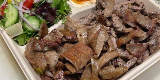 Beef Shawarma & Gyro Combo Plate