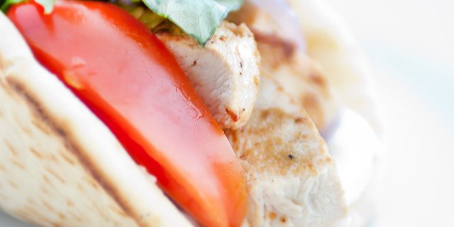 Grilled Chicken Pita