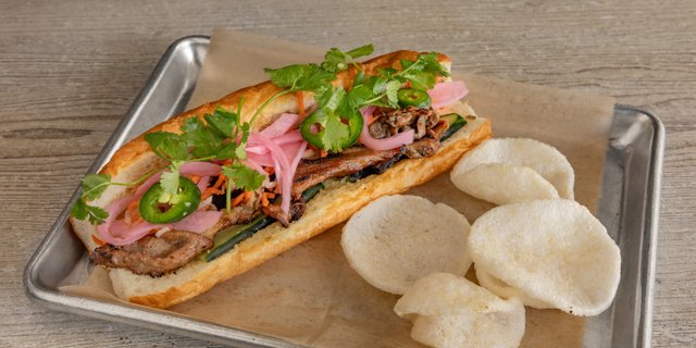 Grilled Meat Banh Mi Boxed Lunch