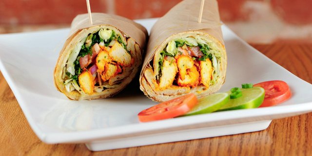 Chicken Tikka Masala Wrap