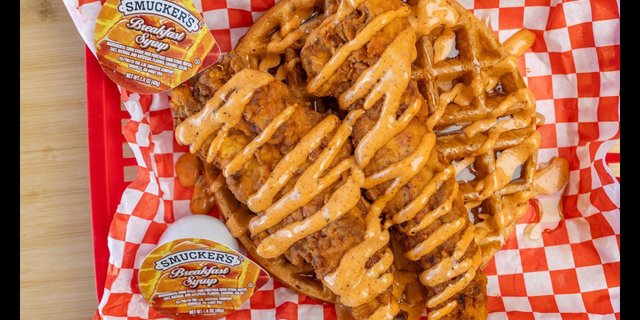 Chicken Tenders & Waffle