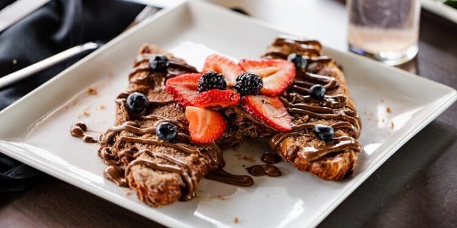 Churro Butter Croissant French Toast