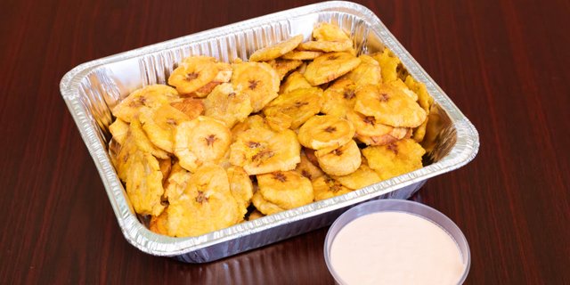 Tostones (Green Fried Plantains)