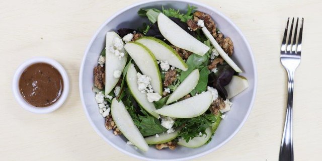 Individual Pear Salad