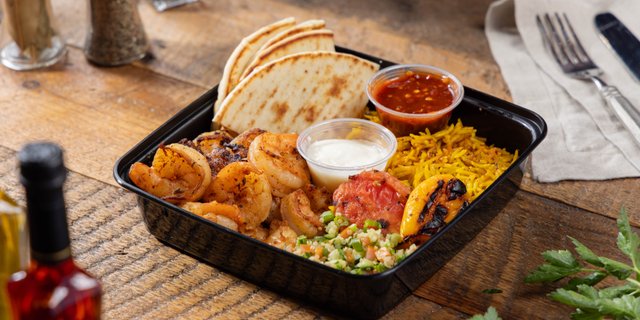 Shrimp Kabob Plate