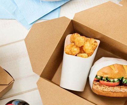 Chicken Smash® Burger Boxed Lunch