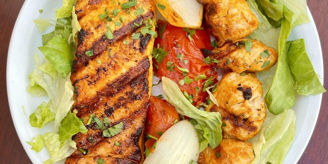 Gaby's Chicken & Salmon Style