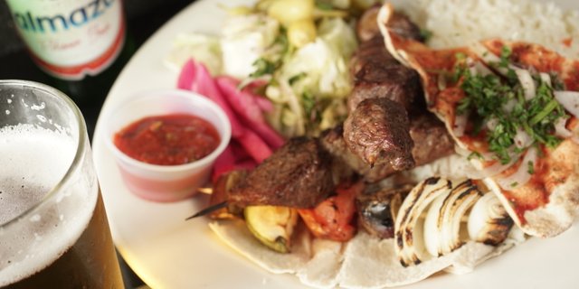 Beef Kebab Platter