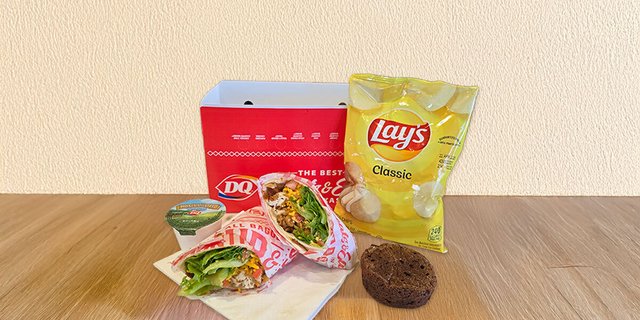 Crispy Chicken Wrap Boxed Lunch
