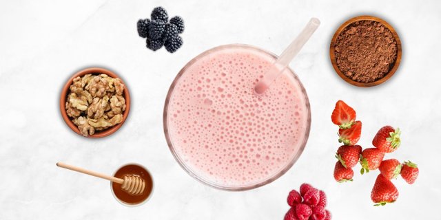 Muscle Berry Smoothie