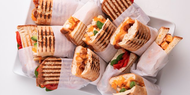 Warm Panini Melt Tray (Serves 5-7)