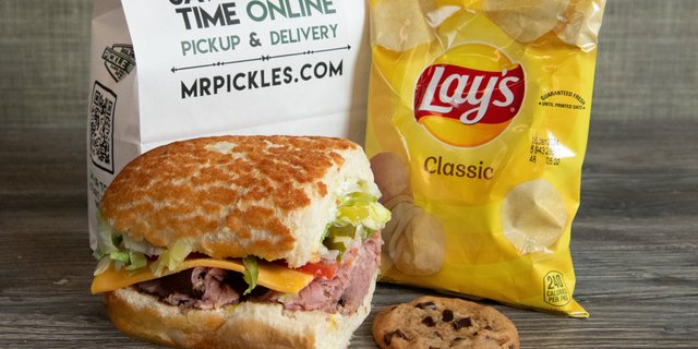 Half Sandwich & Chips My Deli Bagged Lunch