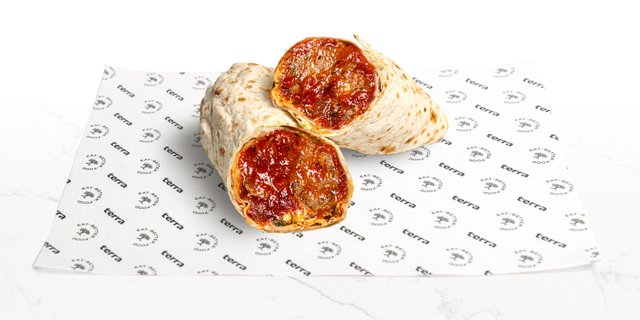 Shakshuka Meatball Wrap