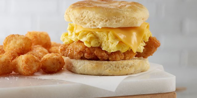 Chicken Egg & Cheese Biscuit