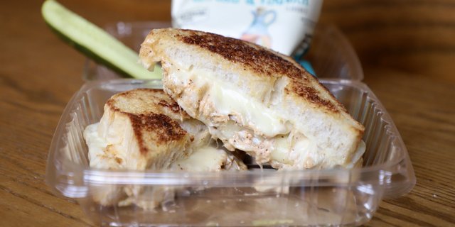 Crabby Grilled Cheese Sandwich