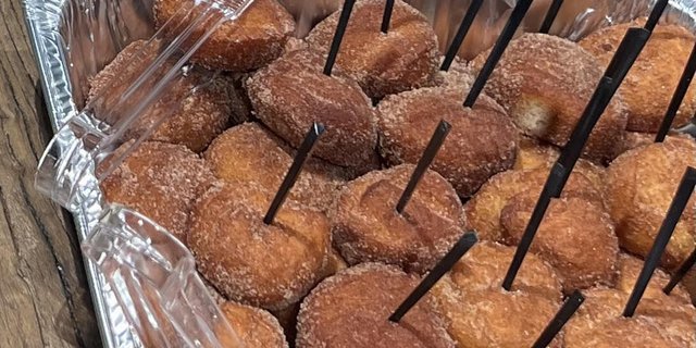 Cinnamon Fritters Platter