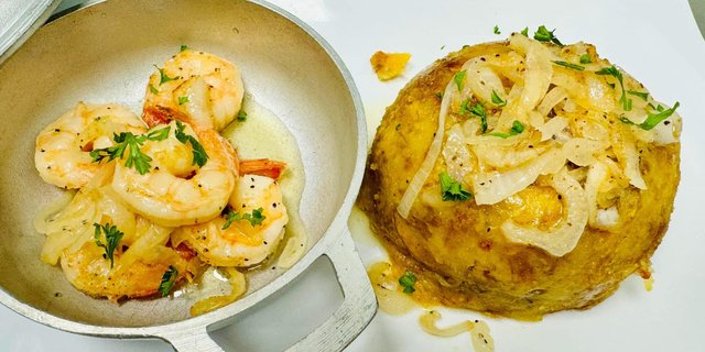 Shrimp Mofongo