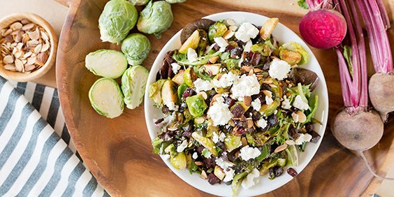 Brussels Sprouts & Beets Salad