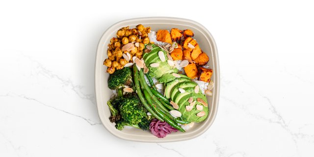 Plant Based Avocado Bowl